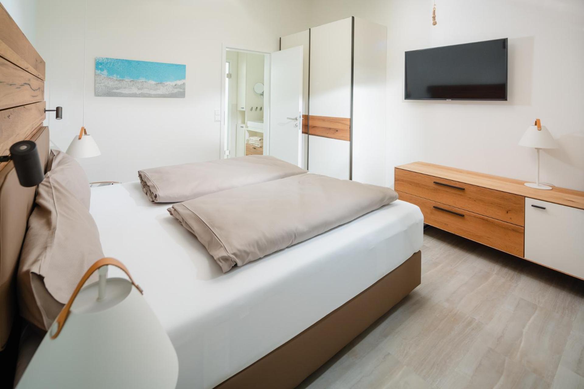 Nordstrandperlen Apartments นอร์เดอร์ไน ภายนอก รูปภาพ