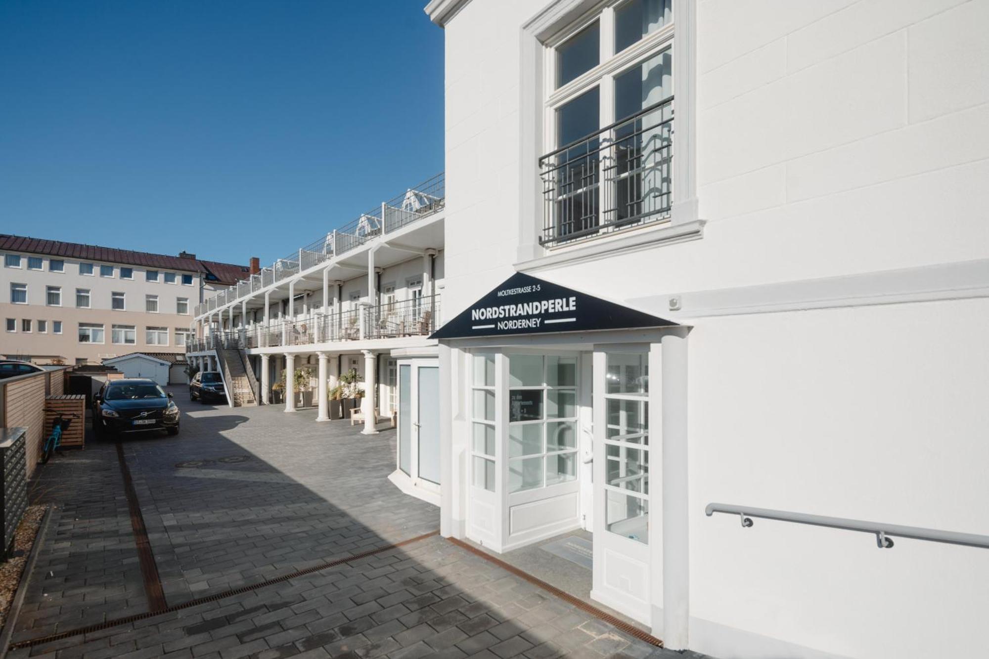 Nordstrandperlen Apartments นอร์เดอร์ไน ภายนอก รูปภาพ